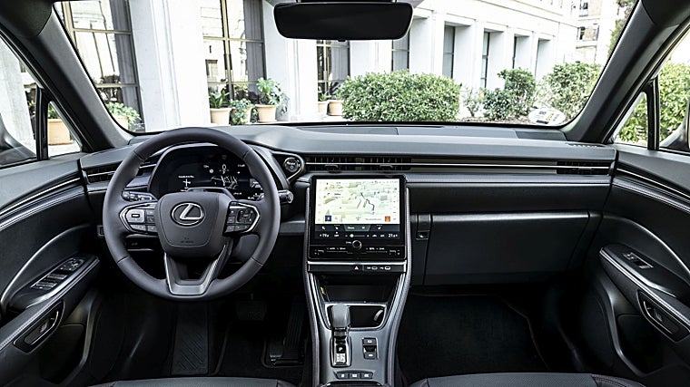 Acabados premium en el Lexus LBX