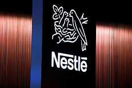 El logo de Nestlé