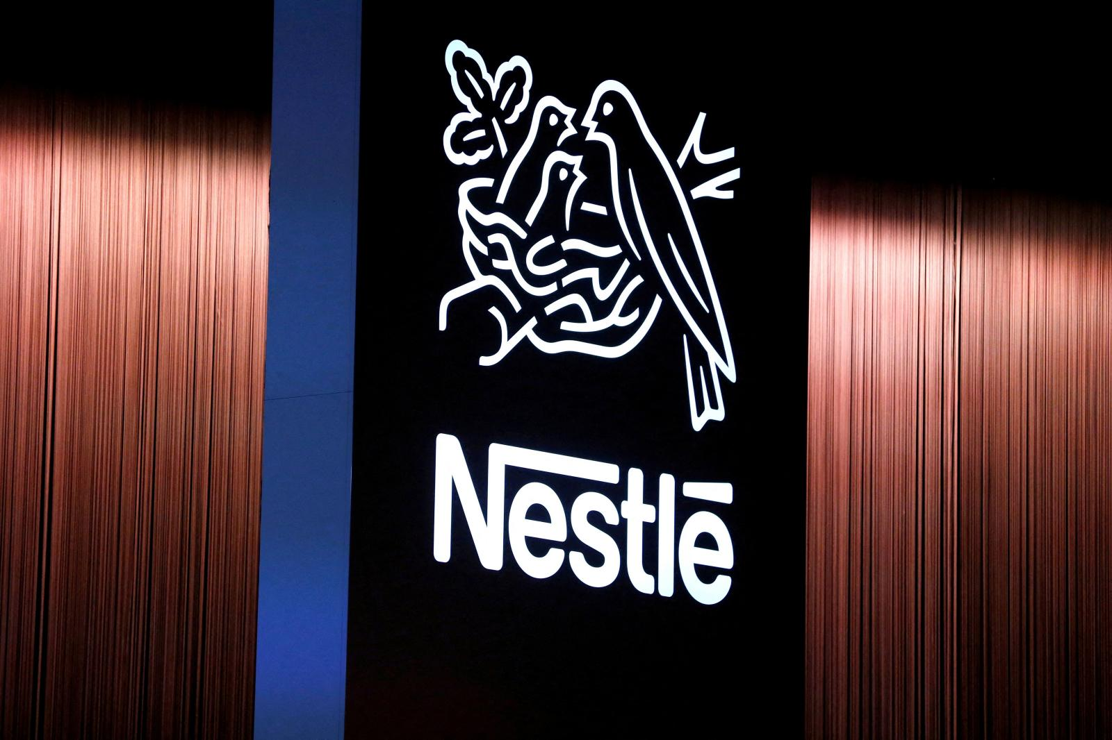 El logo de Nestlé