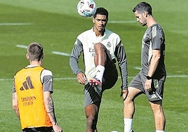 Jude Bellingham, ultimando su puesta a punto de cara al regreso de la Liga.