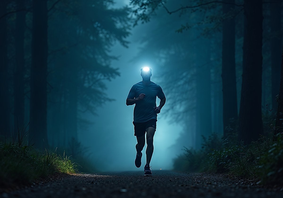 Las mejores linternas frontales LED para practicar deporte al anochecer
