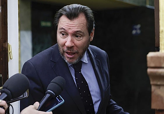 Óscar Puente, ministro de Transportes.