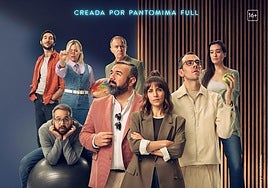 Cartel promocional de la serie.