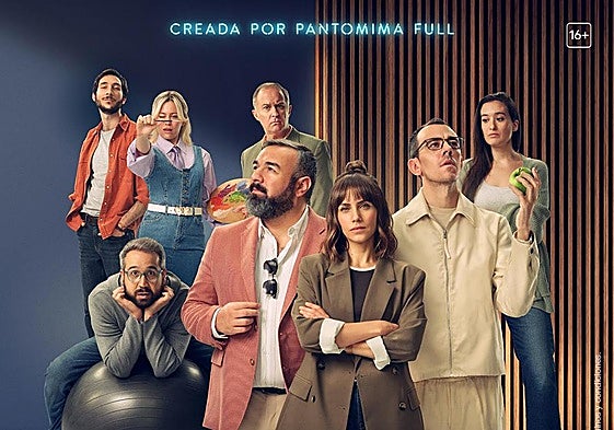 Cartel promocional de la serie.