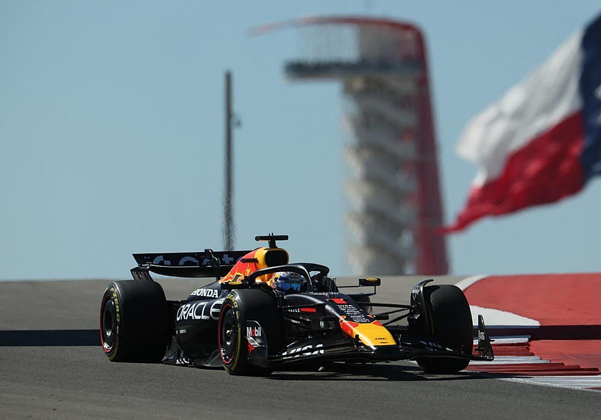Max Verstappen, vencedor en Austin.
