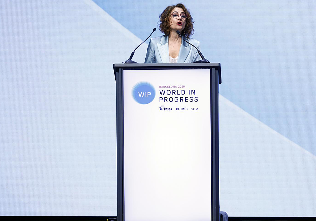 La vicepresidenta primera y ministra de Hacienda, María Jesús Montero