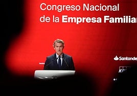 Feijóo interviene este lune en el XXVIII Congreso Nacional de la Empresa Familiar.