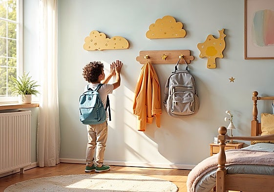 Los mejores percheros infantiles de pared para que cuelguen sus abrigos sin ayuda