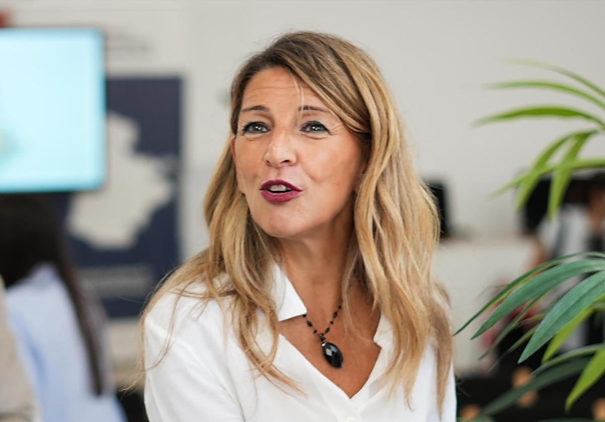 La viepresidenta segunda del Gobierno, Yolanda Díaz.