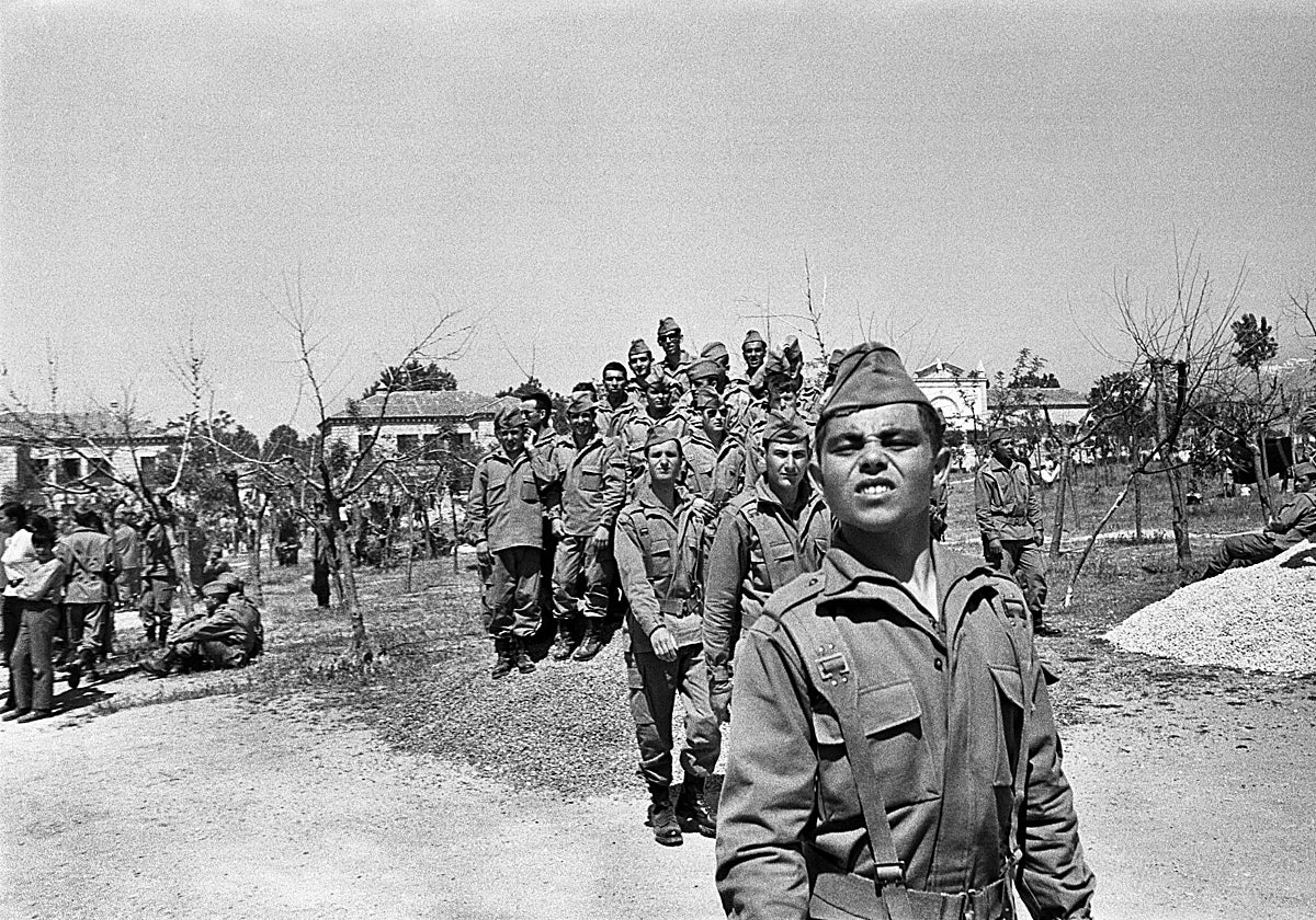 Fotografía titulada 'Colmenar Viejo, 1970', del libro 'Principiantes'.