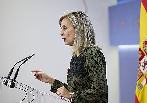 La portavoz de Sumar en el Congreso, Verónica Martínez Barbero.