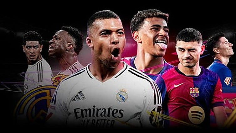 Prepárate para el clásico de este domingo: el Real Madrid-Barça a mitad de precio con DAZN