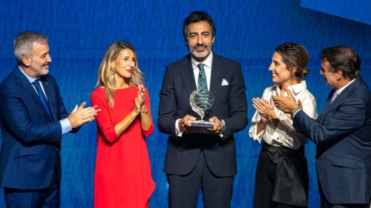 Entrega del Premio Planeta 2025 al escritor Juan del Val.