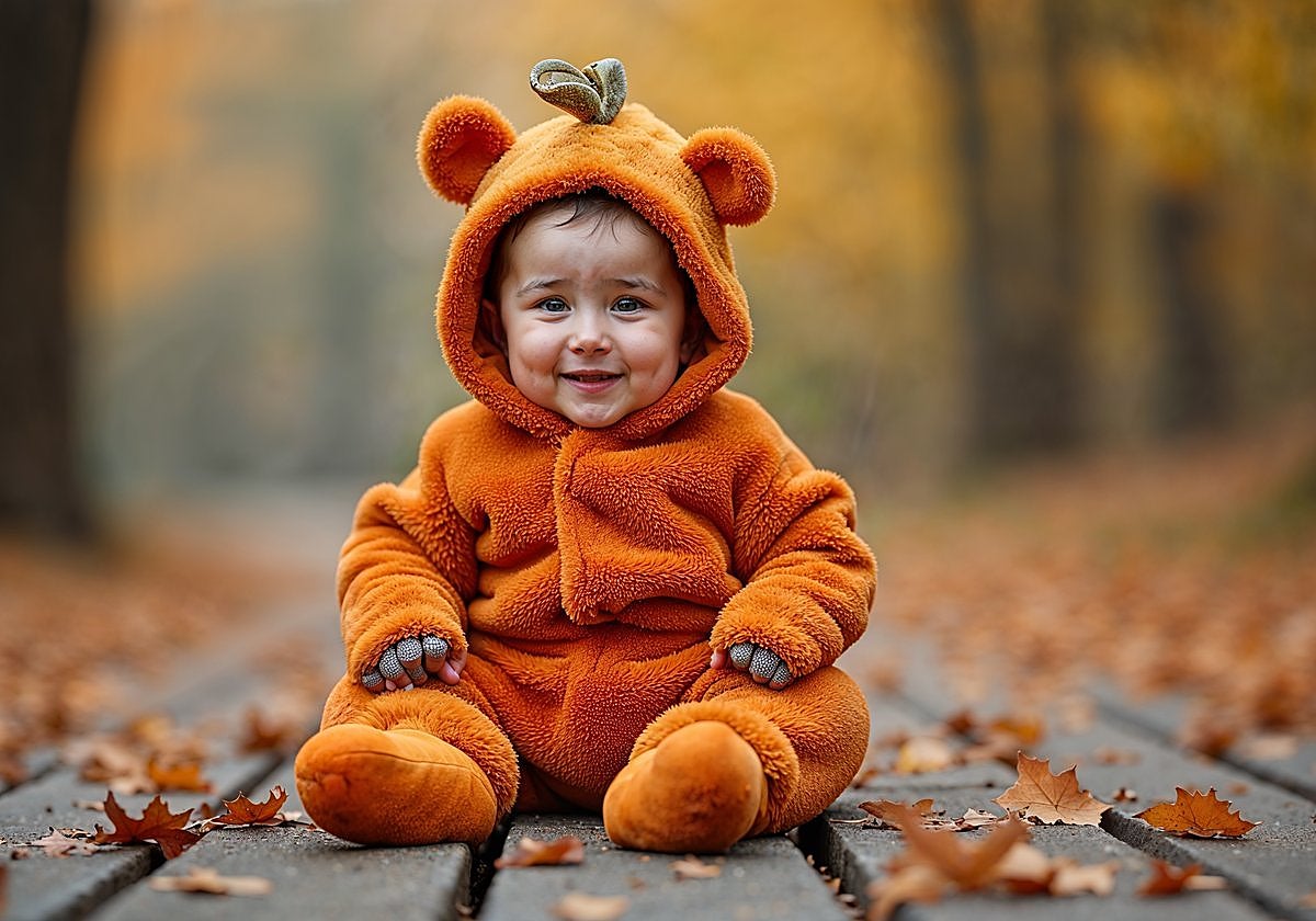 Los mejores disfraces de calabaza para bebé