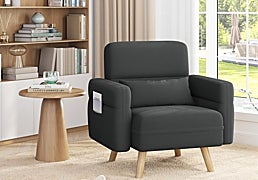 Te vas a enamorar de este sofá individual que combina ergonomía, estilo y funcionalidad