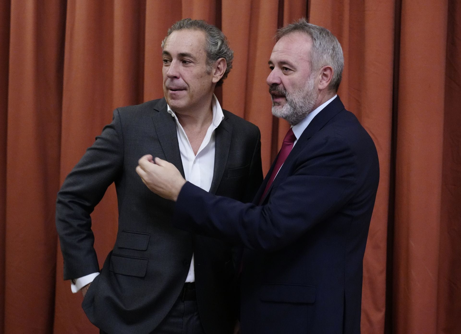 Manuel Mirat, CEO de Vocento, y Ángel Ortiz, director de El Norte de Castilla.