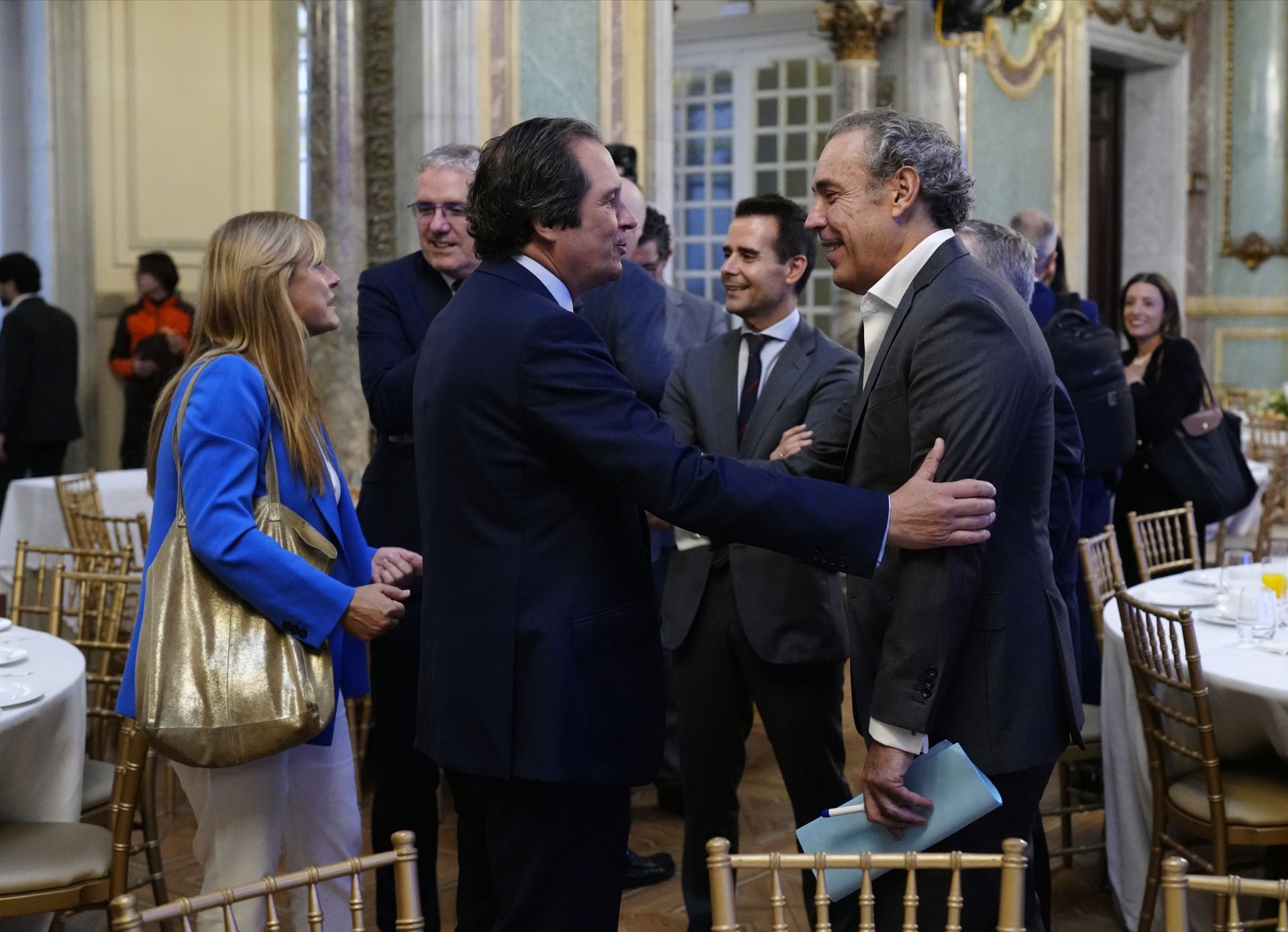 Ana Delgado, directora general de ABC; Íñigo Barrenechea, director general de Negocio de Vocento; Emilio Ybarra, CEO de Kemet Corner; Fernando Castiella, director general de Recursos Humanos y Organización de Vocento; y Manuel Mirat, CEO de Vocento.