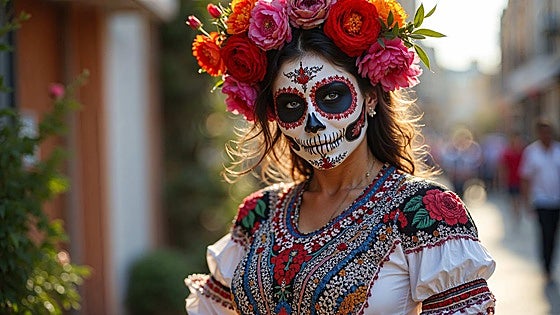 Este disfraz de Catrina será todo un acierto para Halloween