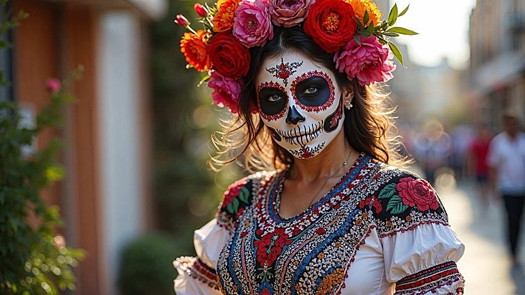 Este disfraz de Catrina será todo un acierto para Halloween