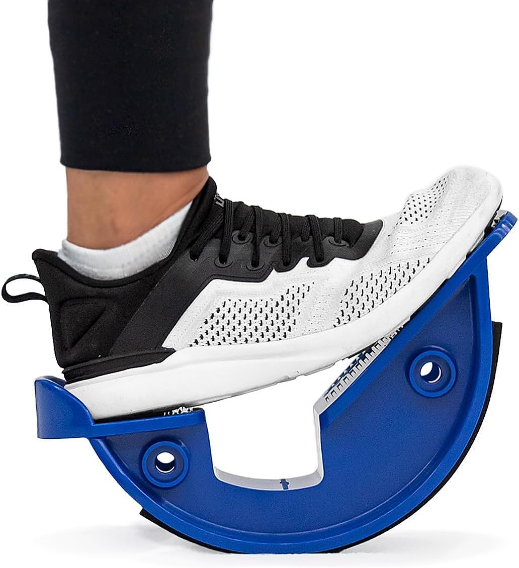 Este estirador alivia la fascitis plantar, la tendinitis de Aquiles y las piernas tensas