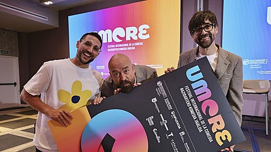 Luis Piedrahita, Goyo Jiménez, Ana Morgade, Eva Hache y Hovik Keuchkerian participarán en Umore, el primer Festival Internacional de la Comedia