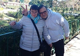 José Javier Vicent Fas con su hija, dos víctimas mortales de la catastrófica dana