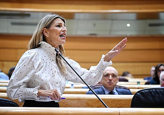 La vicepresidenta segunda y ministra de Trabajo y Economía Social, Yolanda Díaz.
