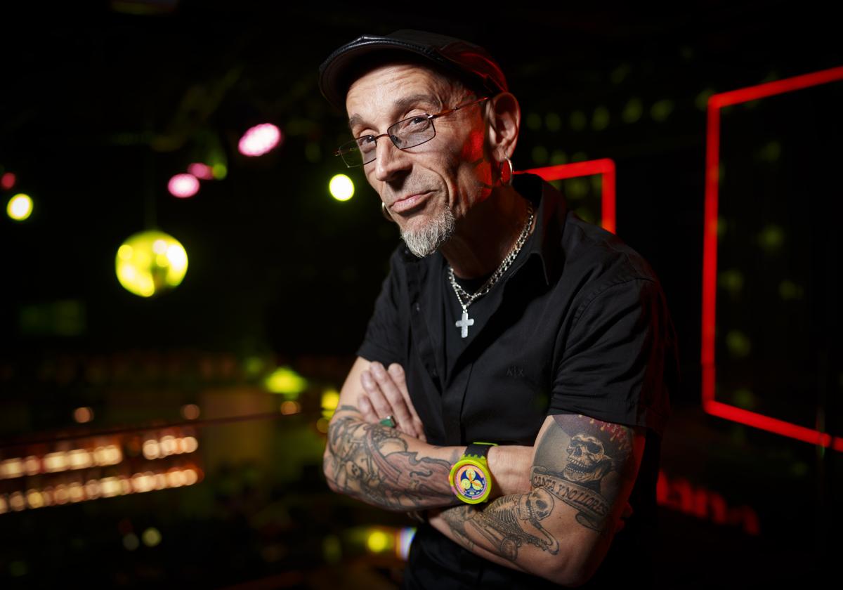 El músico bilbaino, fotografiado esta semana en el teatro Luchana de Madrid