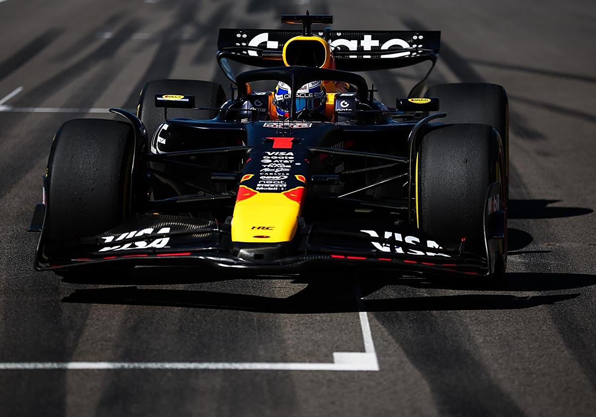 Max Verstappen, durante el GP de EEUU.