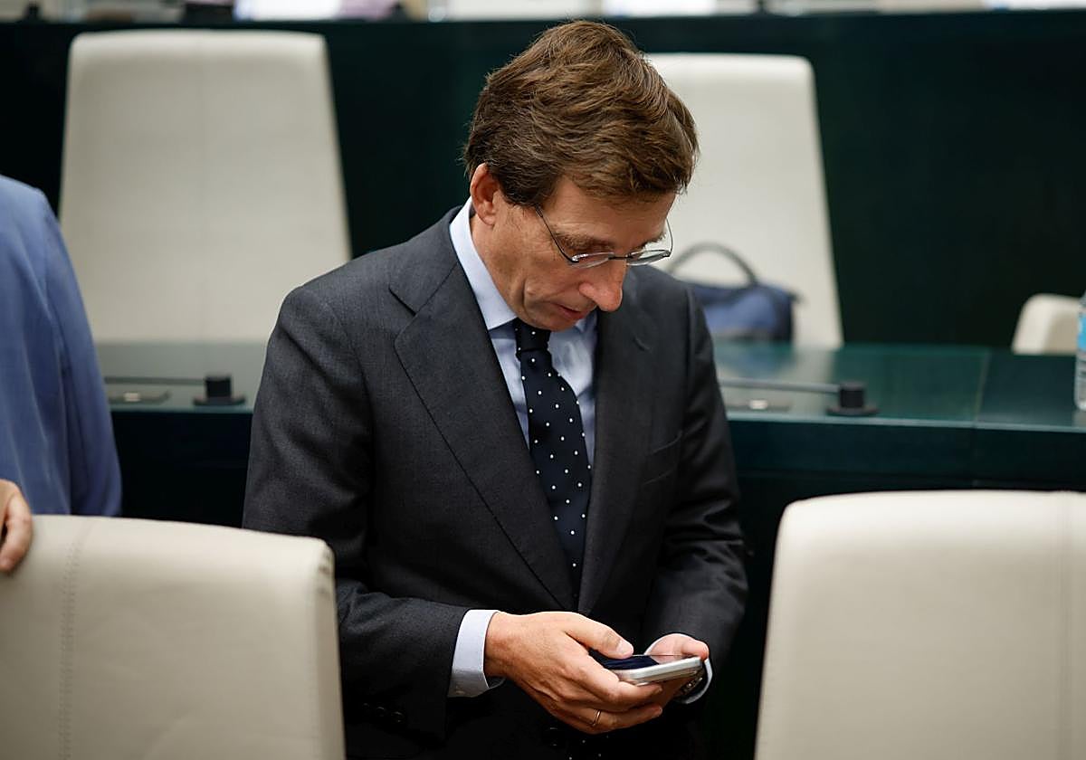 El alcalde de Madrid, José Luis Martínez Almeida.