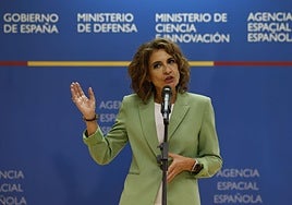 María Jesús Montero, vicepresidenta primera del Gobierno.
