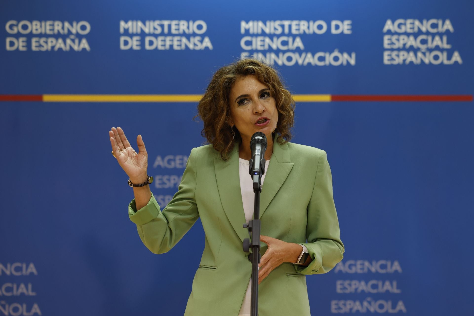 María Jesús Montero, vicepresidenta primera del Gobierno.