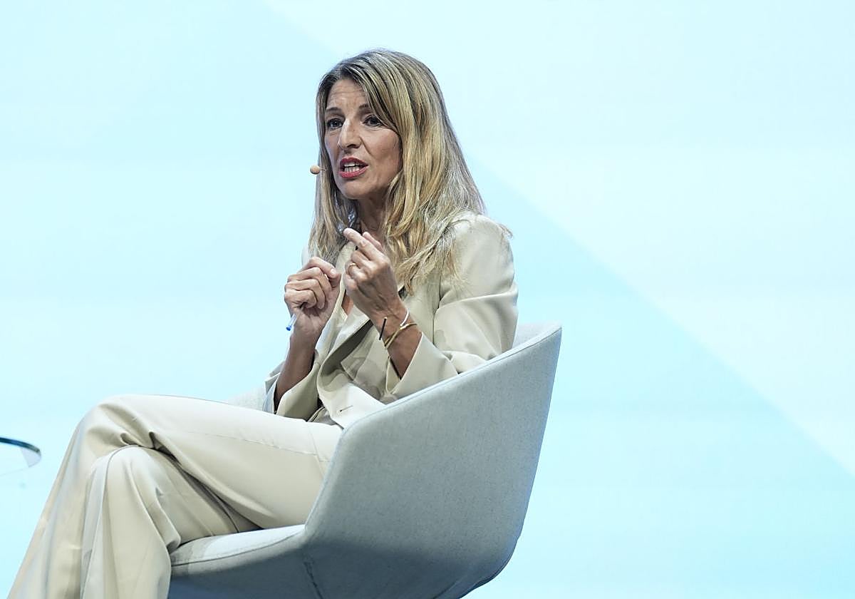 La vicepresidenta segunda y ministra de Trabajo, Yolanda Díaz