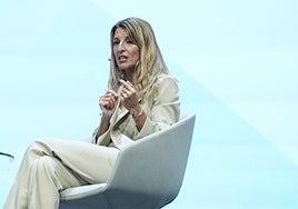 La vicepresidenta segunda y ministra de Trabajo, Yolanda Díaz