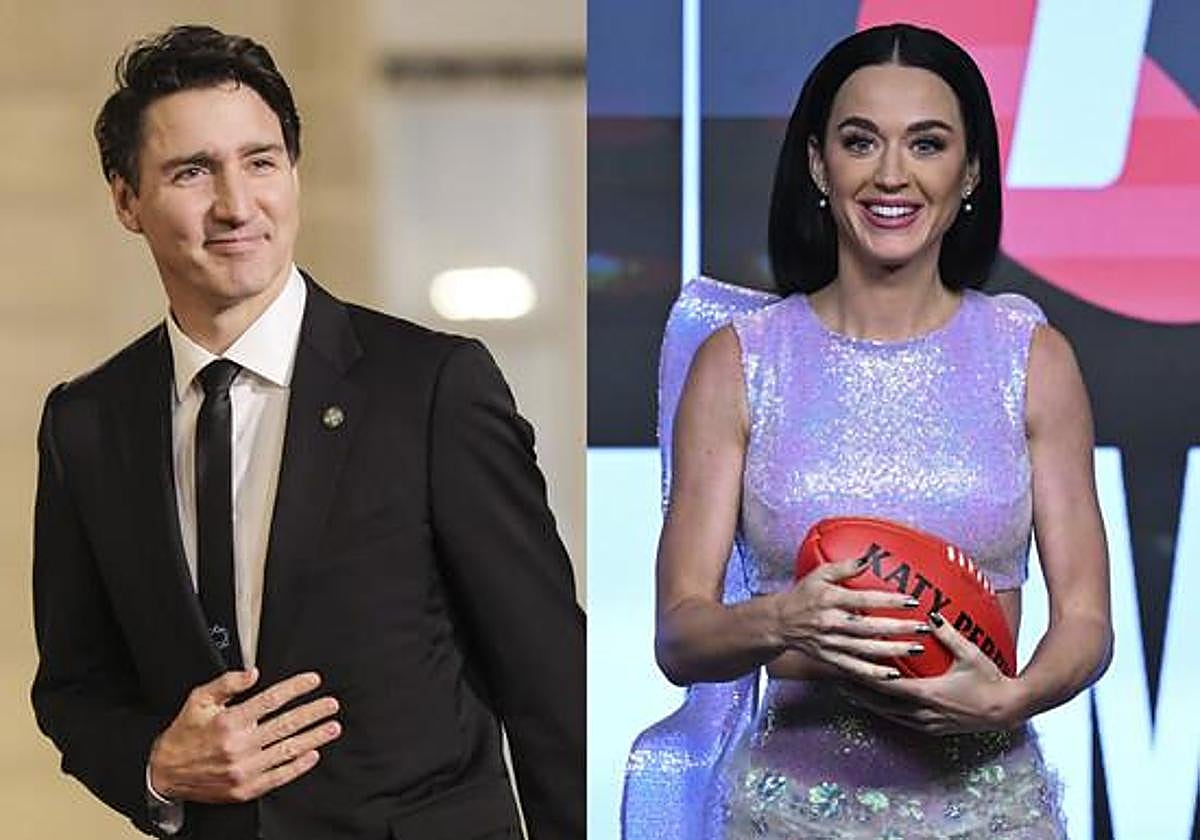 Katy Perry y Justin Trudeau, primera aparición pública como pareja