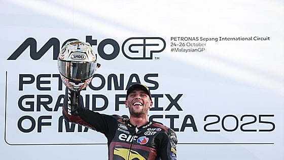 Manu González cae y Moto2 da un vuelco