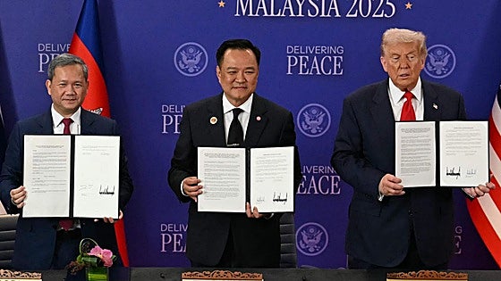 Trump se anota la paz entre Tailandia y Camboya
