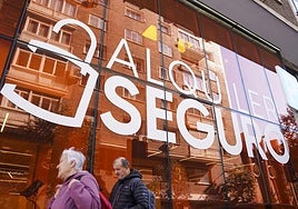 Una oficina de Alquiler Seguro en Madrid.