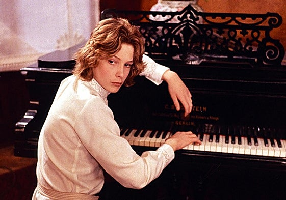 Björn Andrésen, como Tadzio, en 'Muerte en Venecia'.