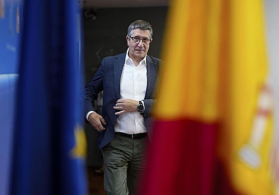 El portavoz del GPS en el Congreso, Patxi López.