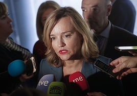 La ministra portavoz, Pilar Alegría.