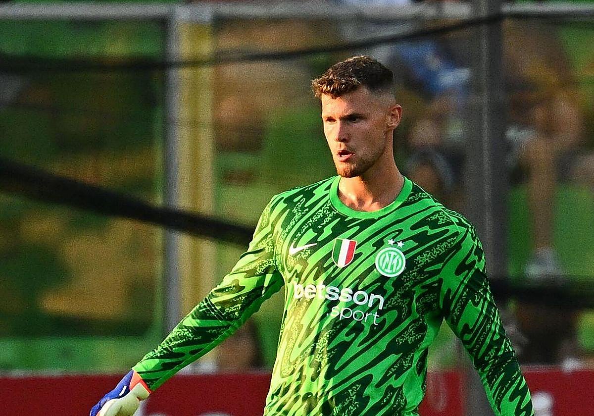 Josep Martínez, portero suplente del Inter de Milán