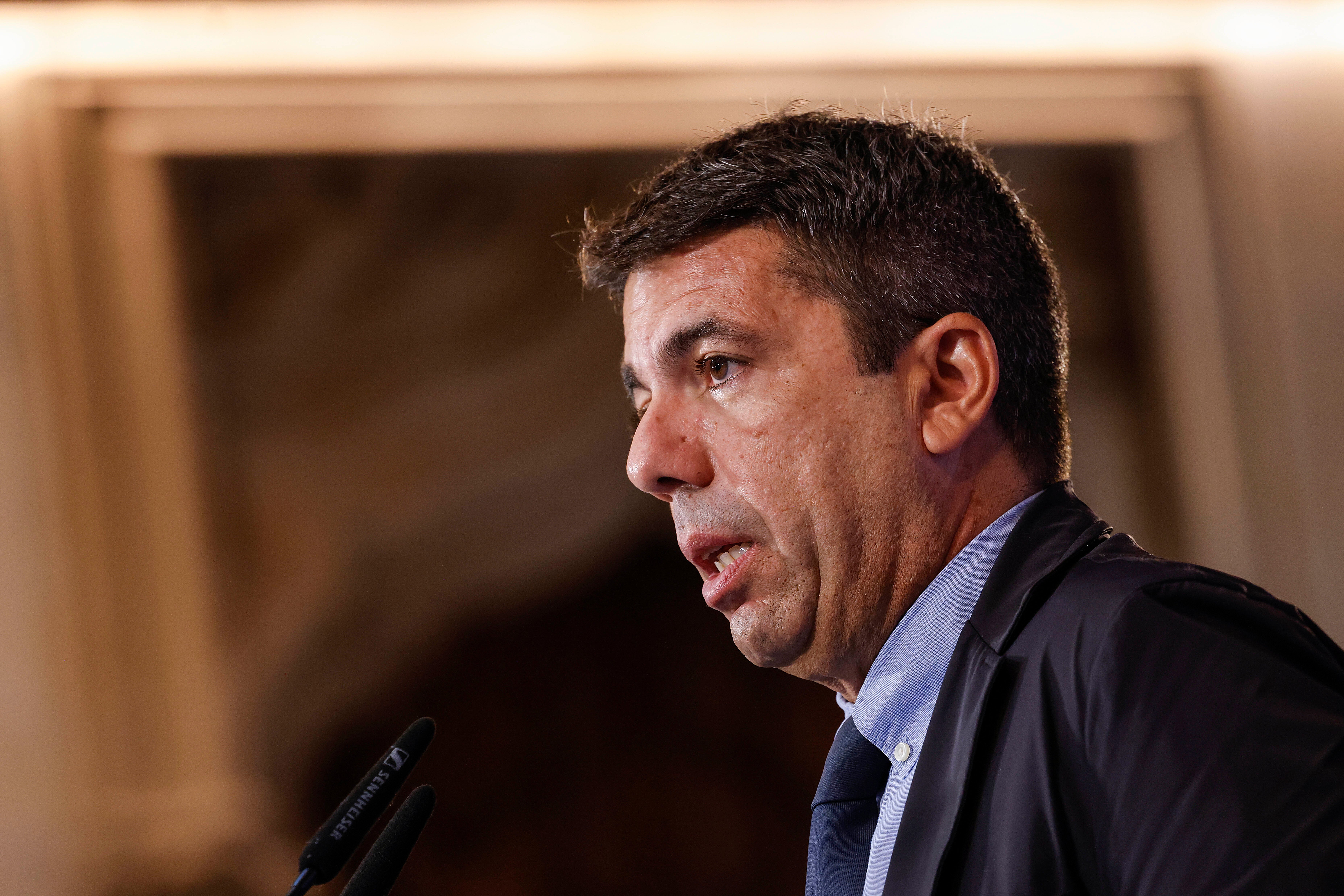El president de la Generalitat, Carlos Mazón.