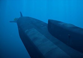 El dron nuclear Poseidón durante una prueba en 2018.