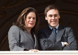 Daniel Ducruet con Estefanía de Mónaco.