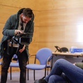 Francisco Nicolás Gómez Iglesias durante un juicio.