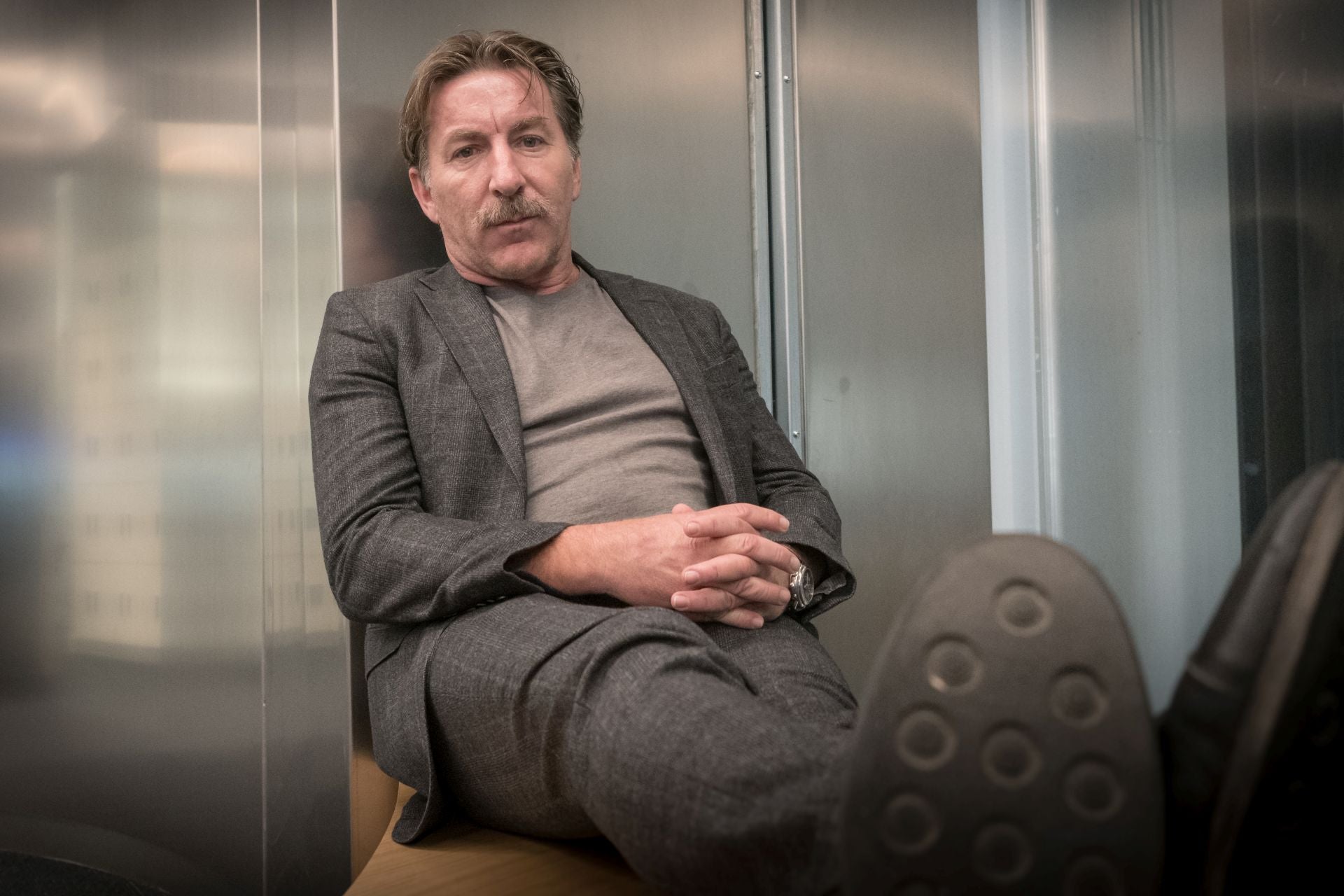 Antonio de la Torre, en una fotografía tras la entrevista.