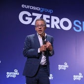 Ian Bremmer, durante su intervención en la Gzero Summit.