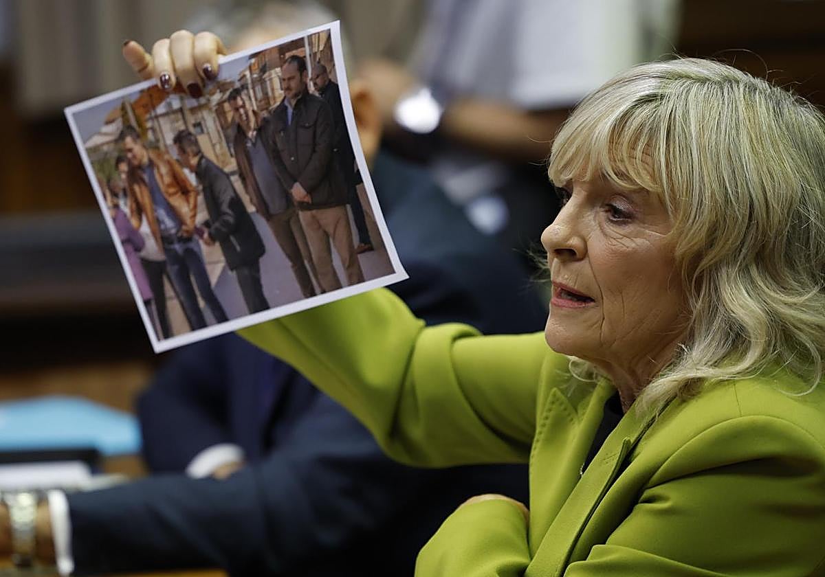 María Caballero, la senadora de Unión del Pueblo Navarro