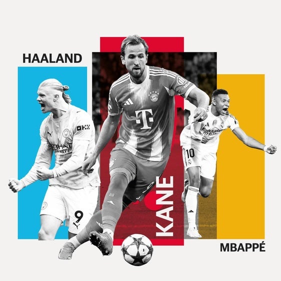 Kane, Haaland y Mbappé, en el nombre del gol